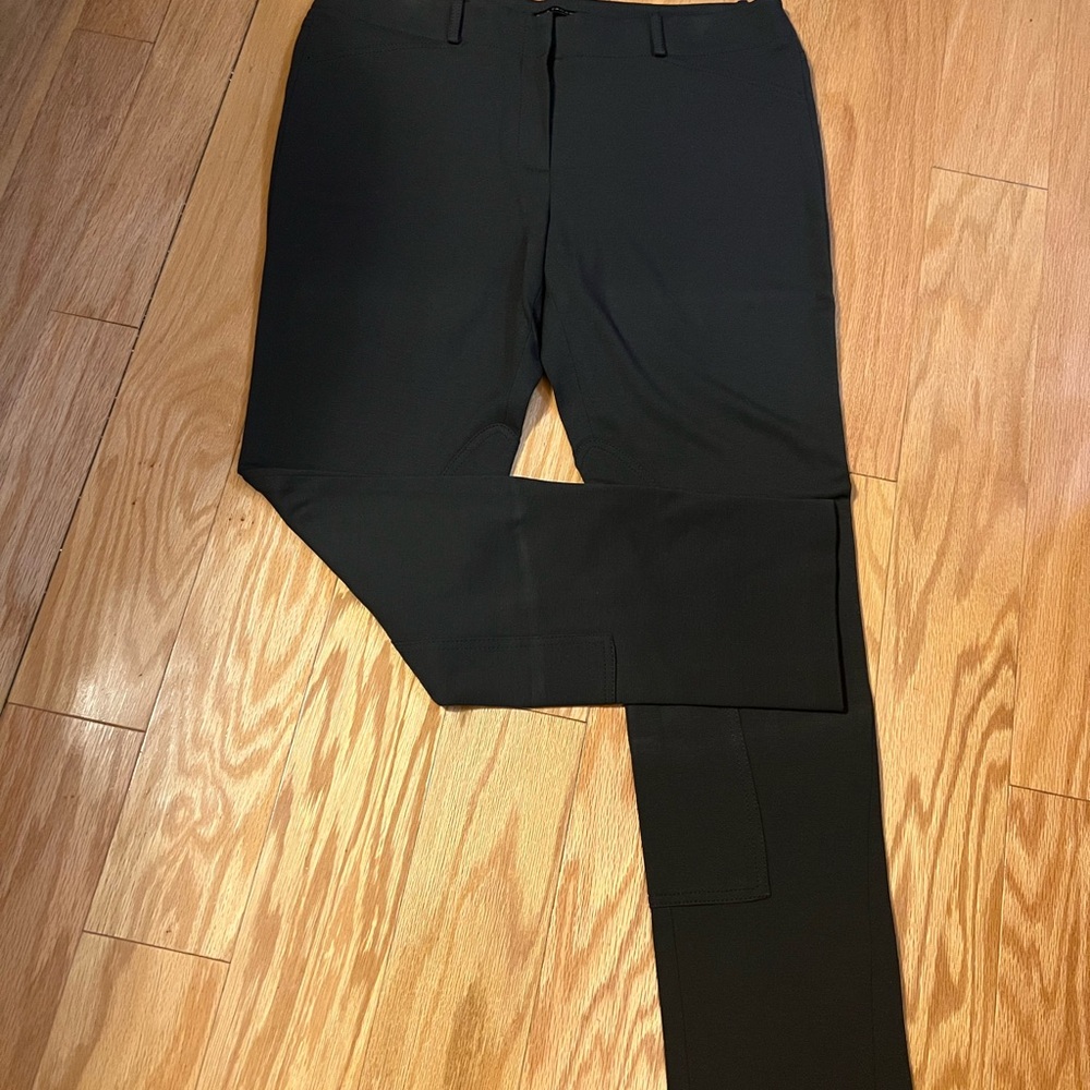 New Women’s ELI TAHARI Riding Leggings -  Chocolate XL